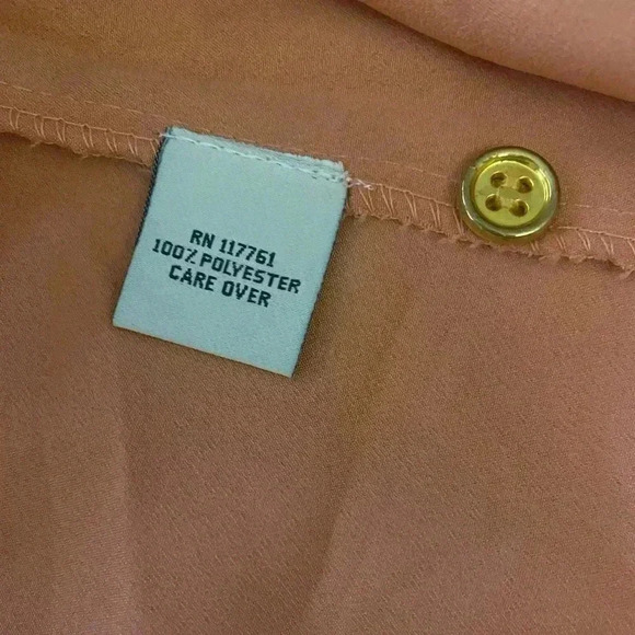 🆕Mileage Rust Plus-size Off Should Mid Sleeve Blouse 3X🆕 - Picture 5 of 6